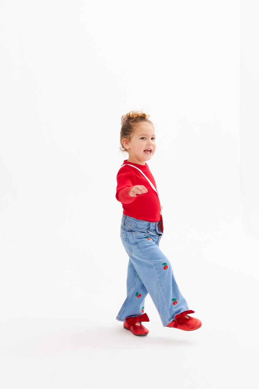 KİRAZLI ÇANTALI TAKIM