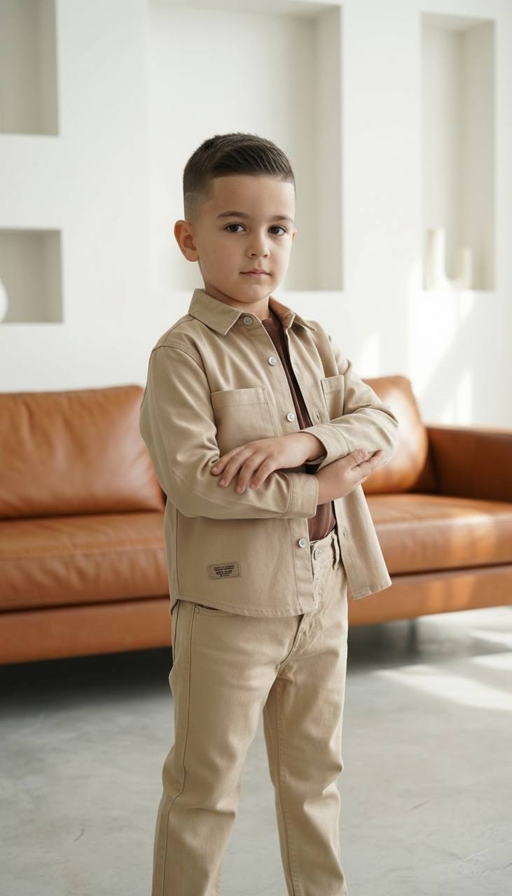 AÇIK KAHVE 3 LÜ KETEN TAKIM