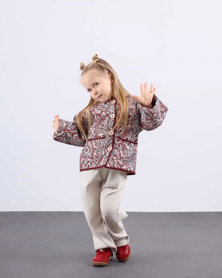 BORDO KAPİTONE CEKET