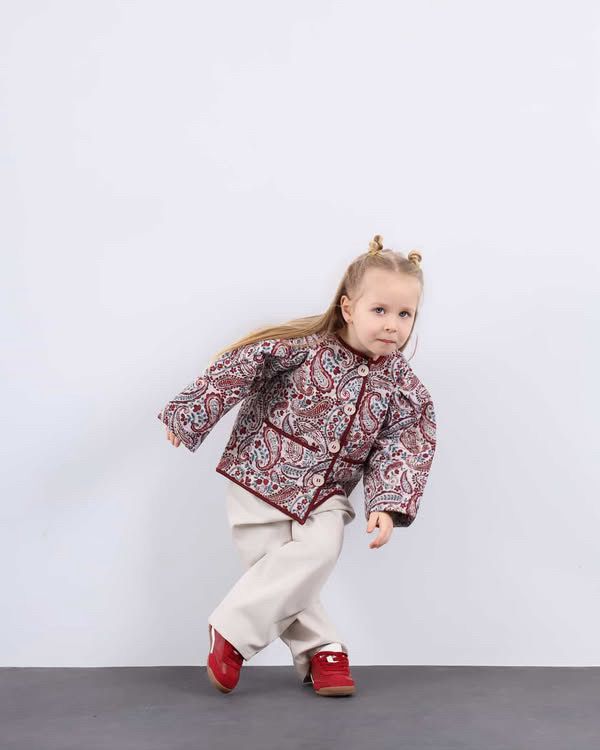 BORDO KAPİTONE CEKET