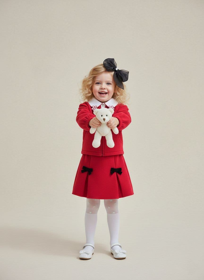 KIRMIZI KAŞE TOKALI TAKIM