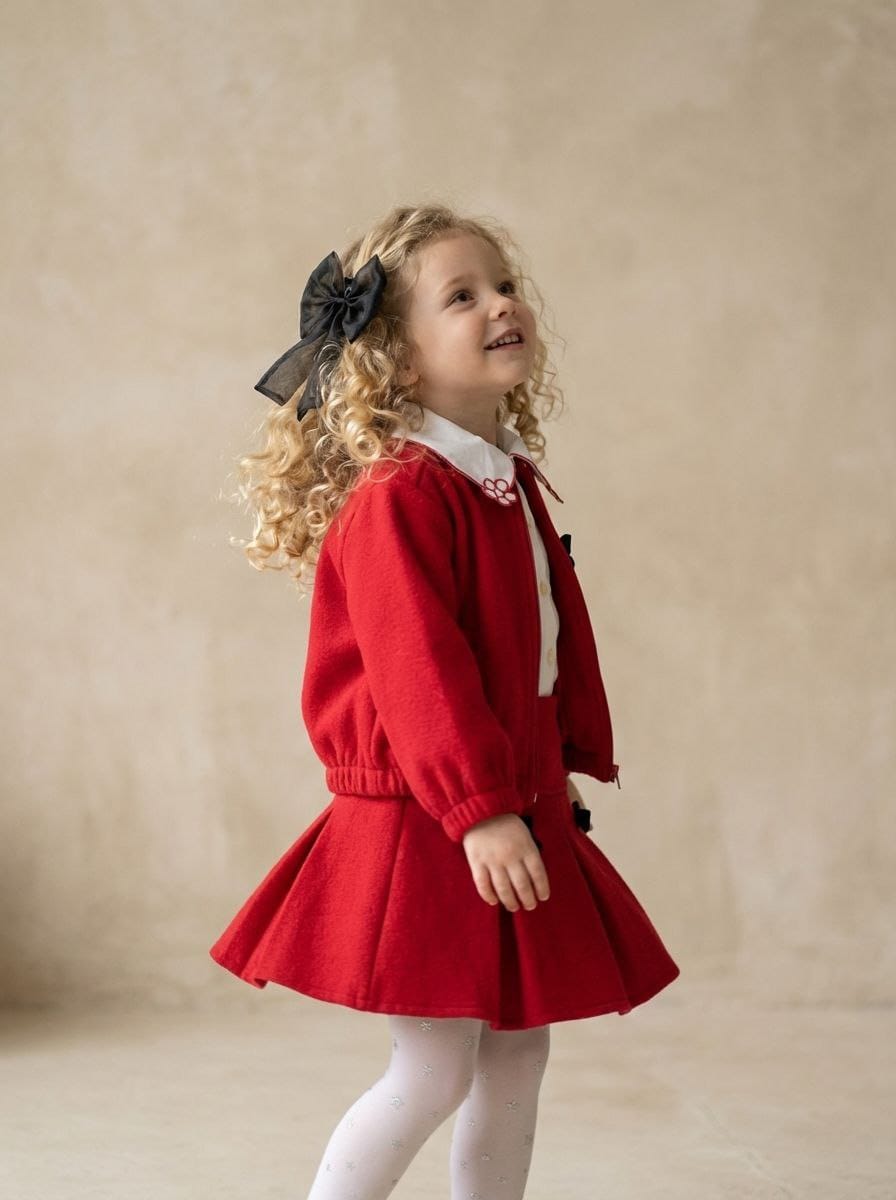 KIRMIZI KAŞE TOKALI TAKIM